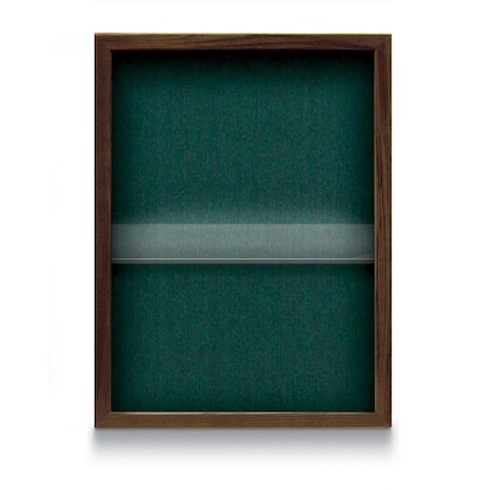 United Visual Products Indoor Enclosed Combo Board, 48"x36", Black Frame/Black Porc & Cloud UVCB4836B-BLKPORC-CLOUD